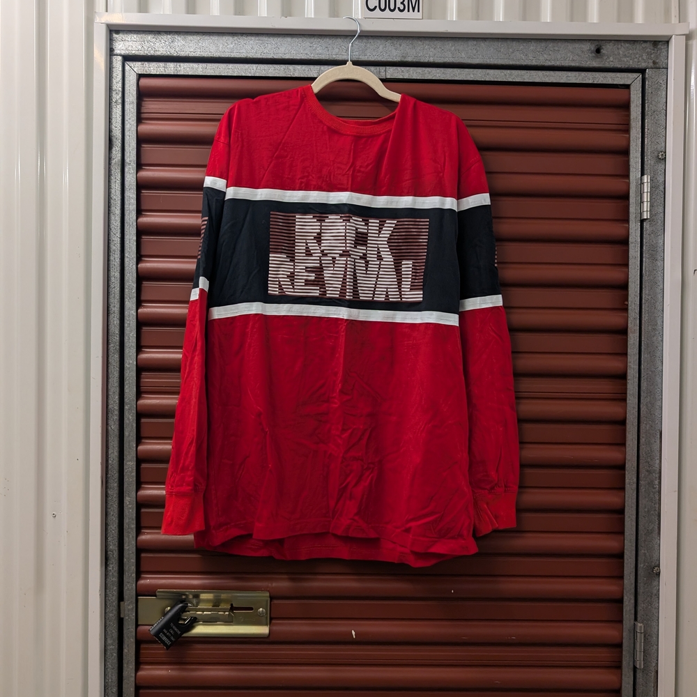 Rock Revival Red and Black Short Sleeve Tee